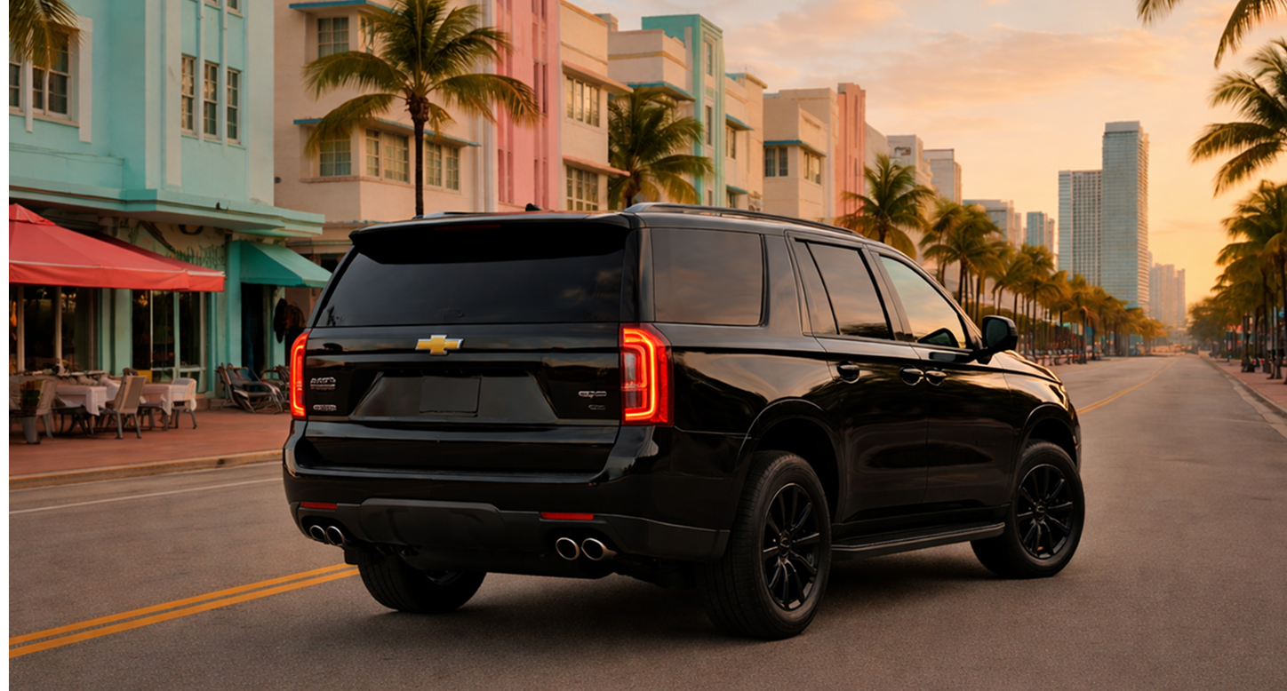 Black Chevrolet Suburban